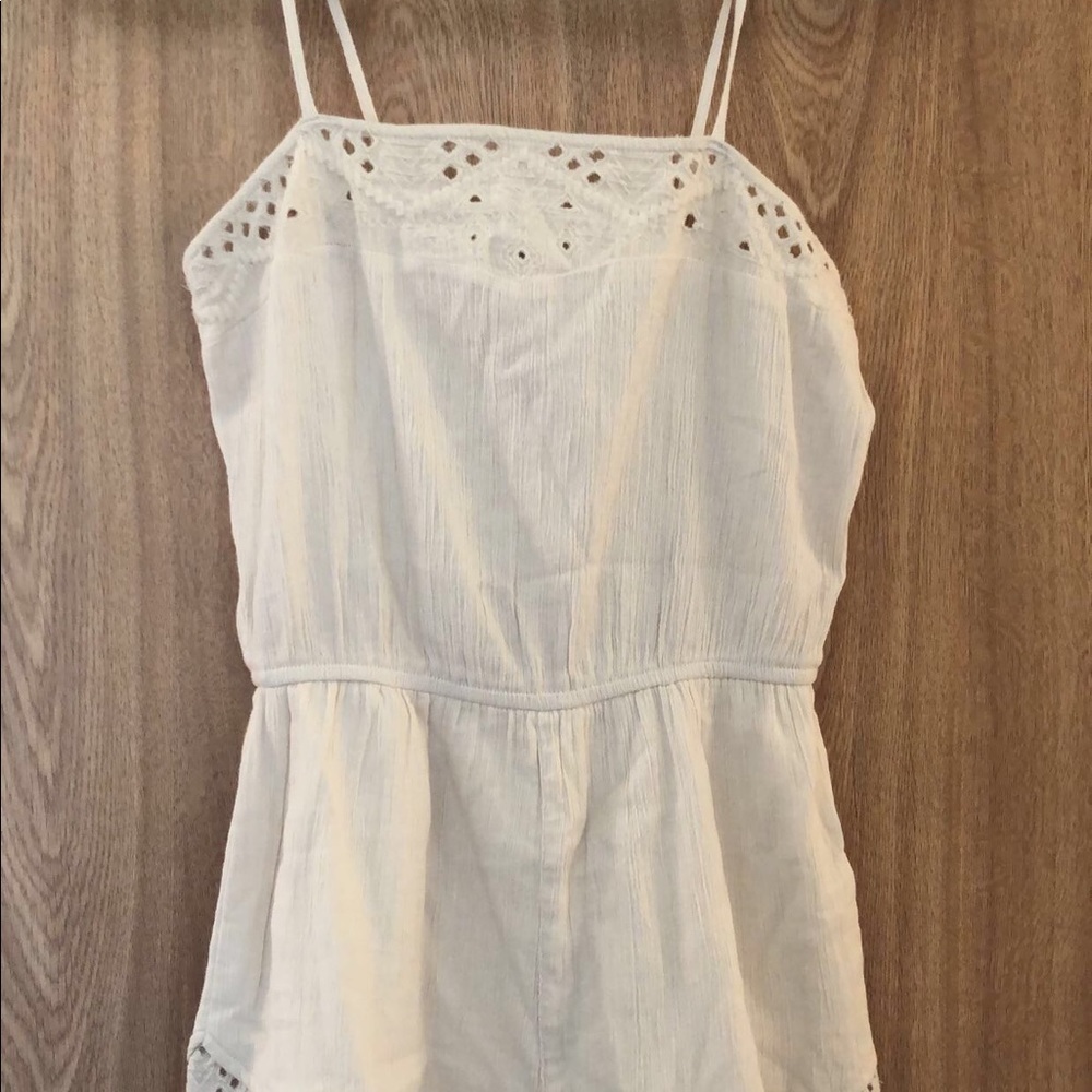 White Romper